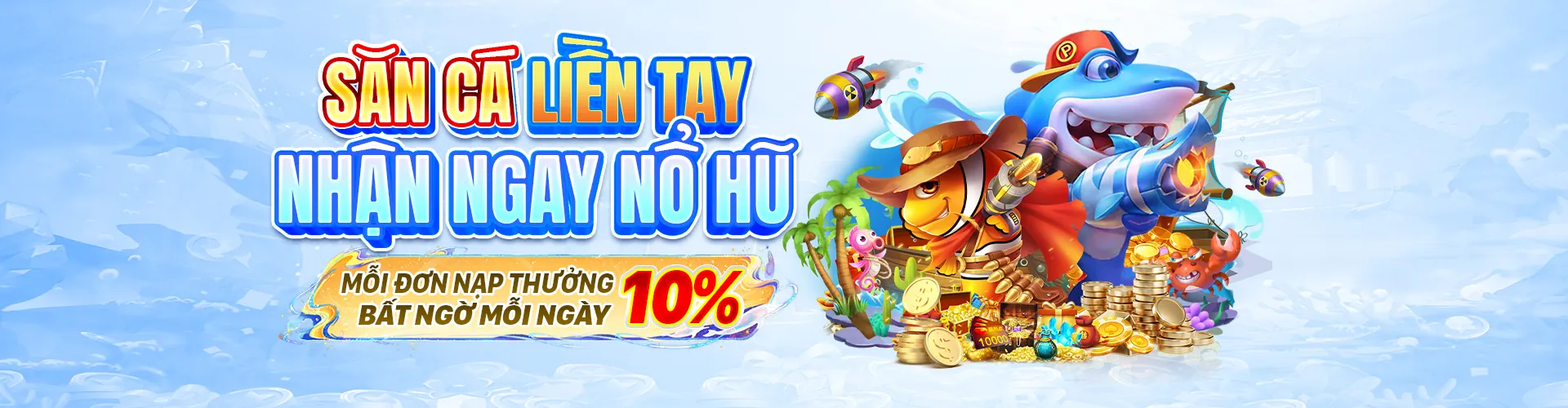 Hình ảnh chính game Bắn Cá Momo Slot với đồ họa sống động và ưu đãi hấp dẫn